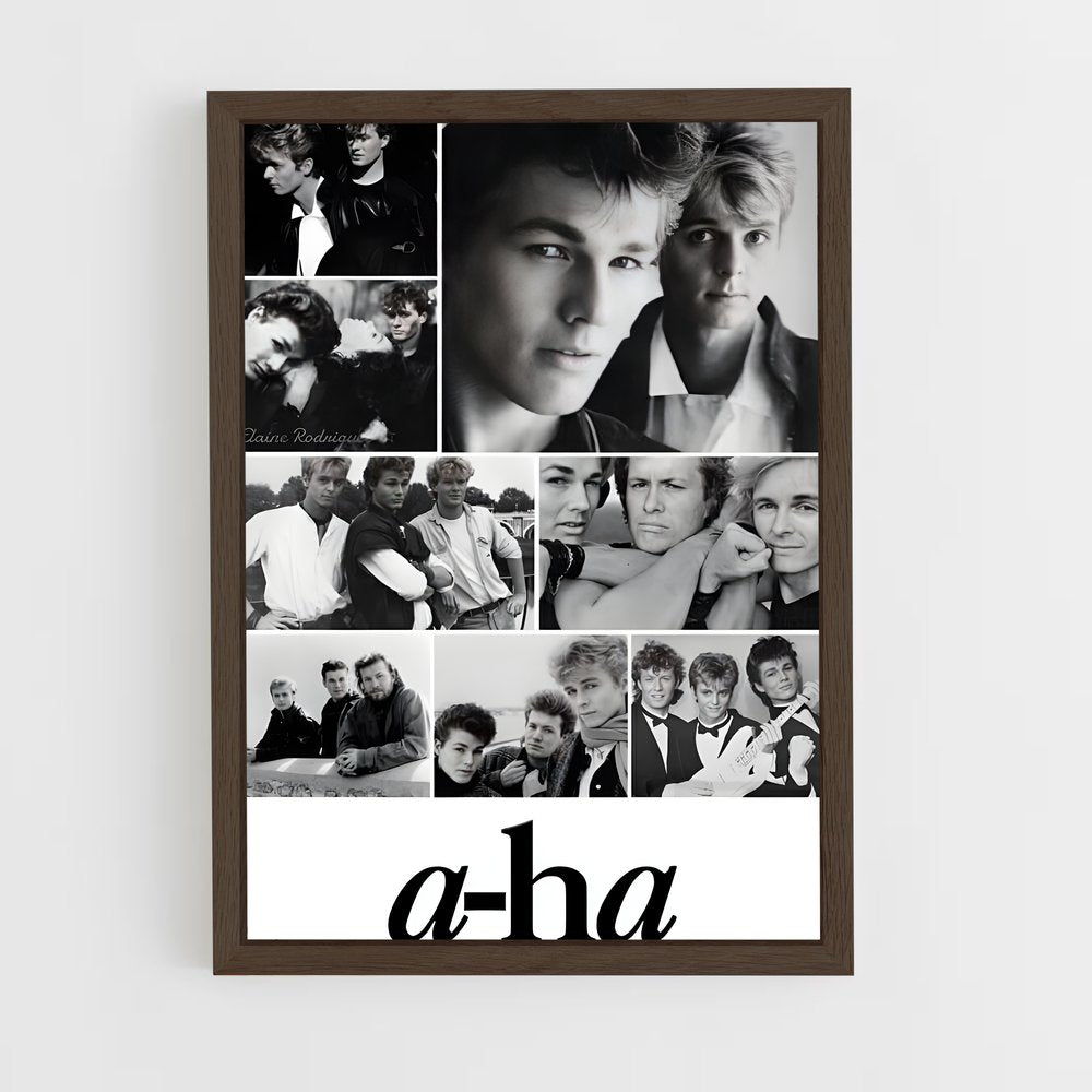 ap-a-ha-1 cadre Bois foncé