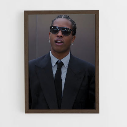 ap-a$ap rocky-5 cadre Bois foncé
