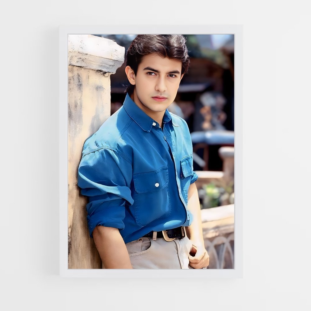 ap-aamir khan-8 cadre Blanc