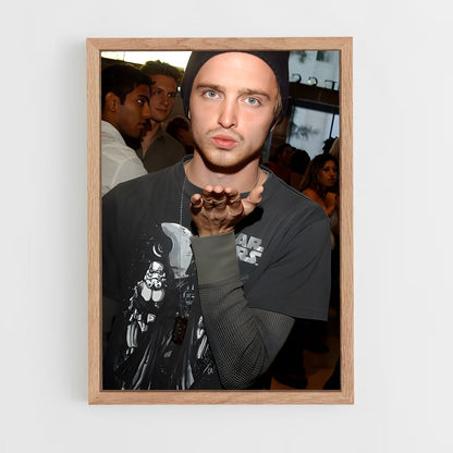 ap-aaron paul-1 cadre Bois clair