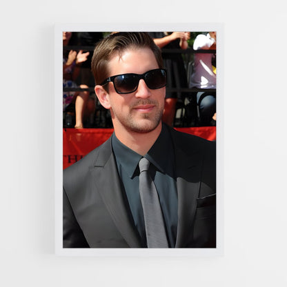 ap-aaron rodgers-2 cadre Blanc