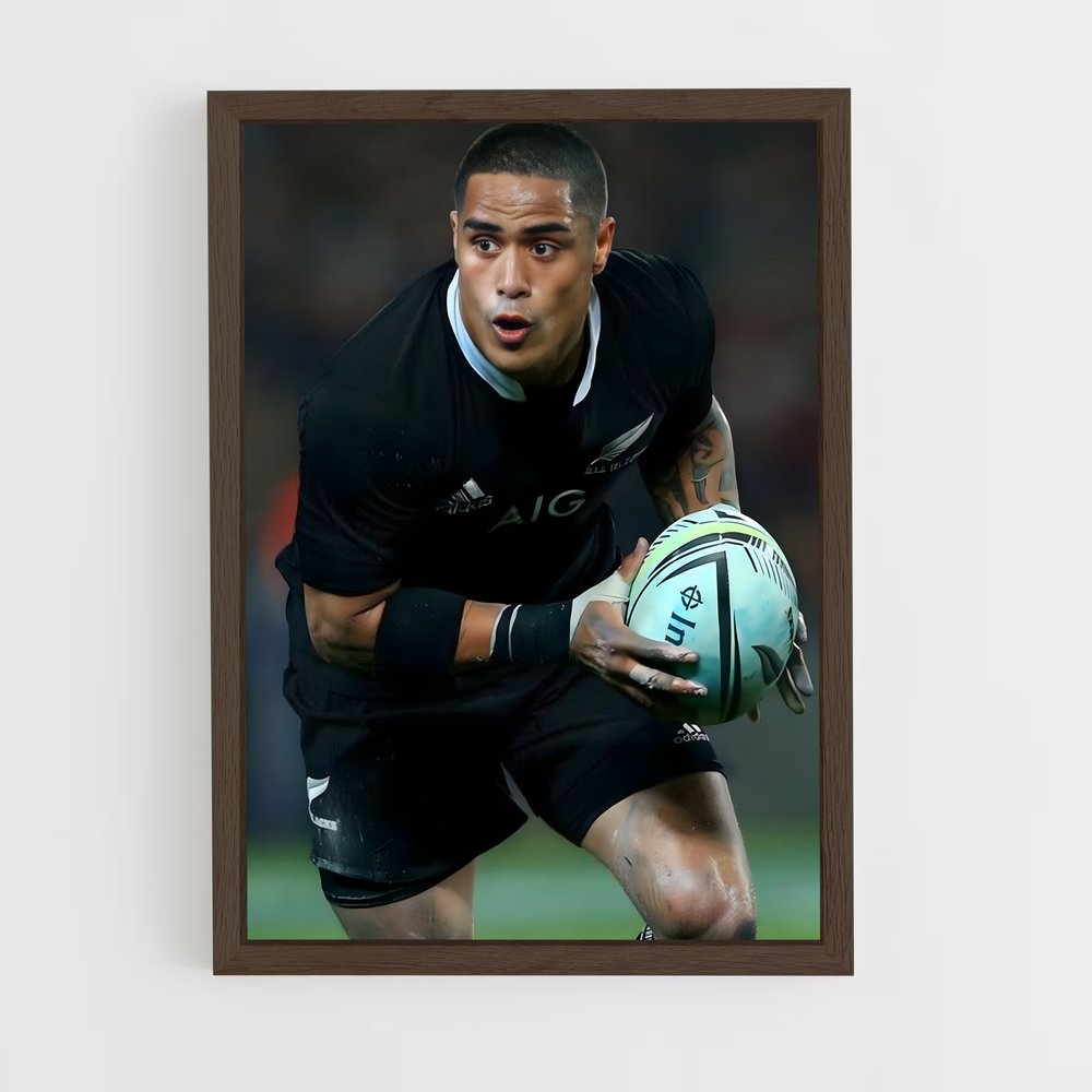 ap-aaron smith-1 cadre Bois foncé