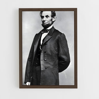 ap-abraham lincoln-3 cadre Bois foncé