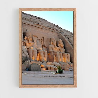 ap-abu simbel temples-1 cadre Bois clair