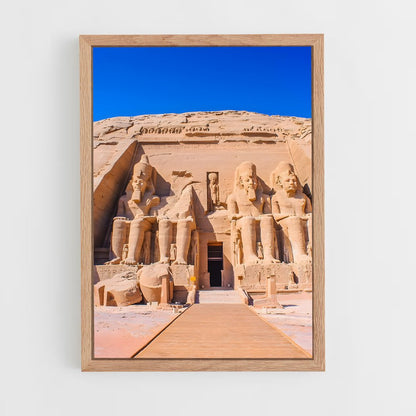 ap-abu simbel temples-3 cadre Bois clair
