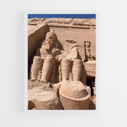 ap-abu simbel temples-4 cadre Blanc