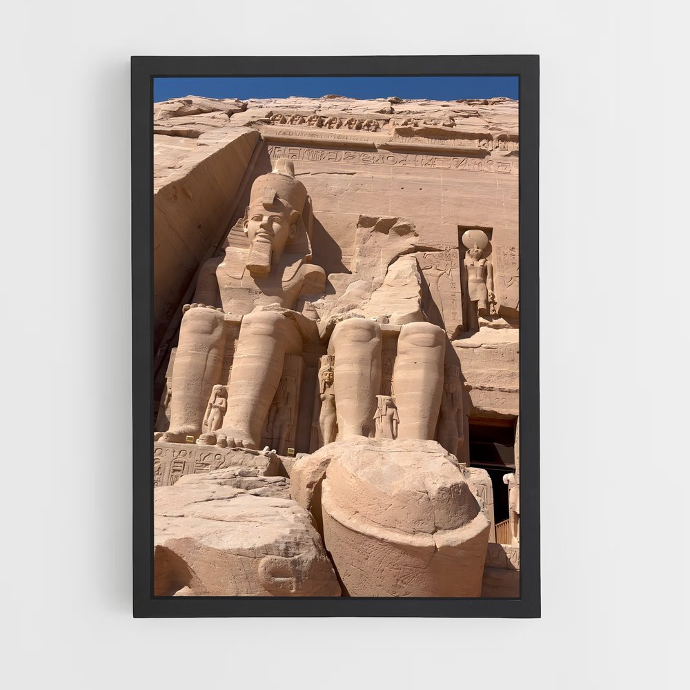 ap-abu simbel temples-4 cadre Noir