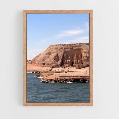 ap-abu simbel temples-6 cadre Bois clair