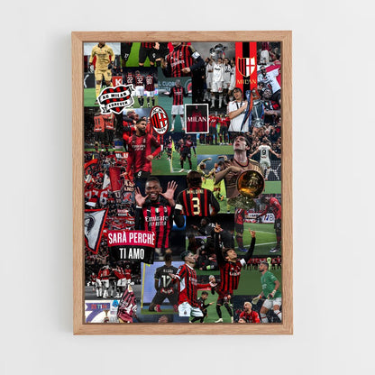 ap-ac milan-16 cadre Bois clair