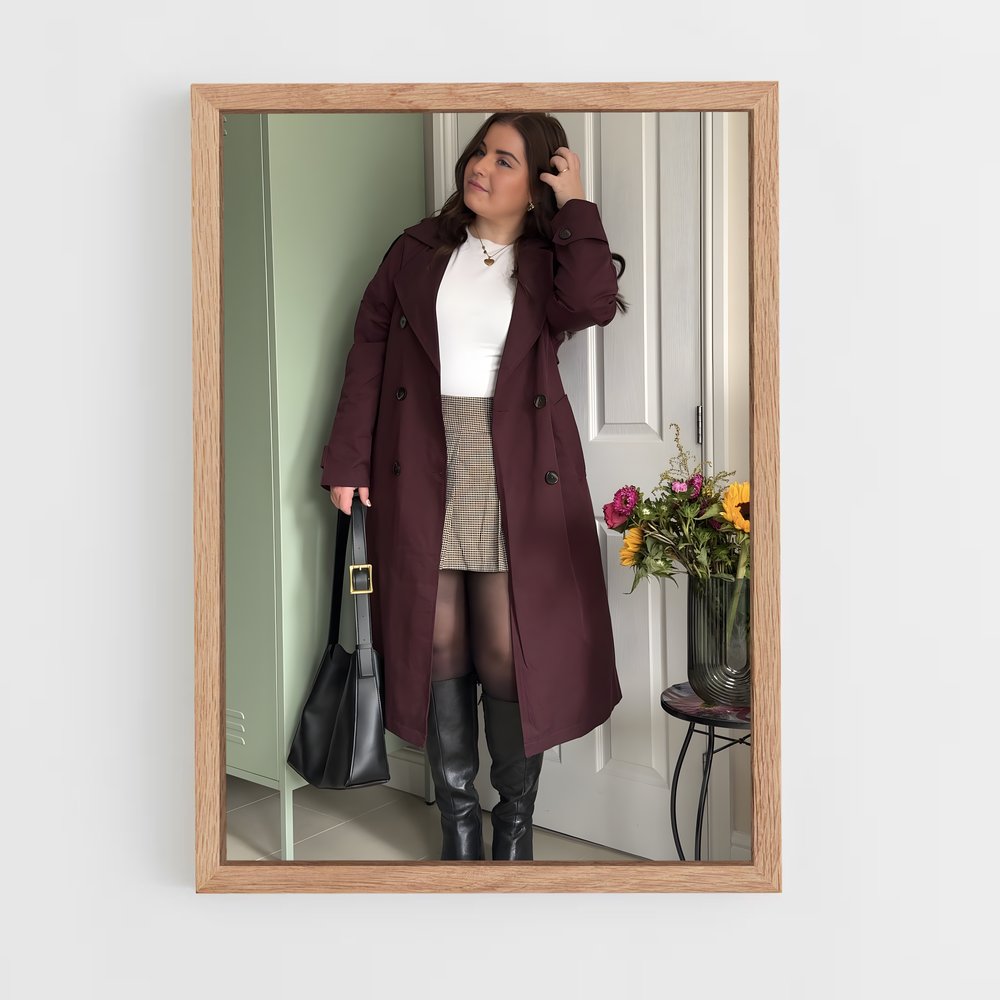 ap-academia fashion-6 cadre Bois clair