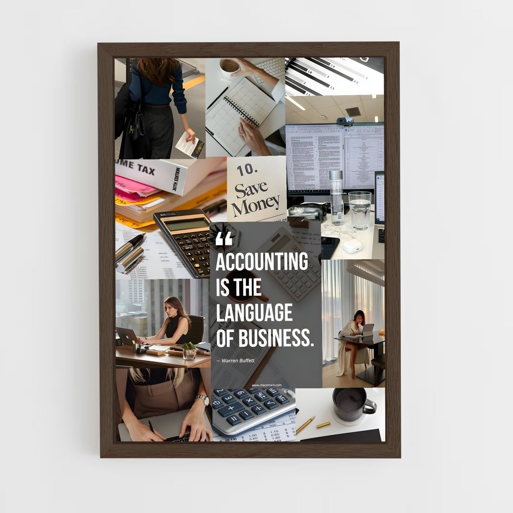 ap-accountant-6 cadre Bois foncé