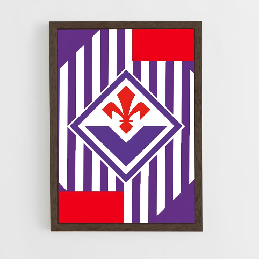 ap-acf fiorentina-6 cadre Bois foncé