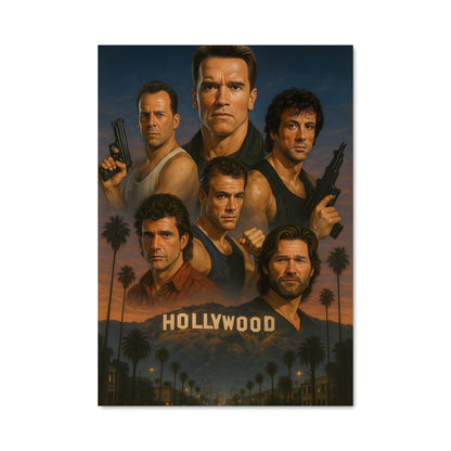 Poster Hollywood Action
