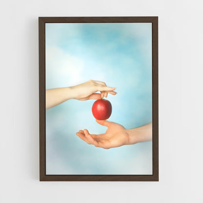 ap-adam and eve-2 cadre Bois foncé
