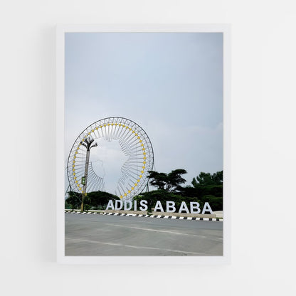 ap-addis ababa-5 cadre Blanc