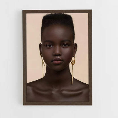 ap-adut akech-3 cadre Bois foncé