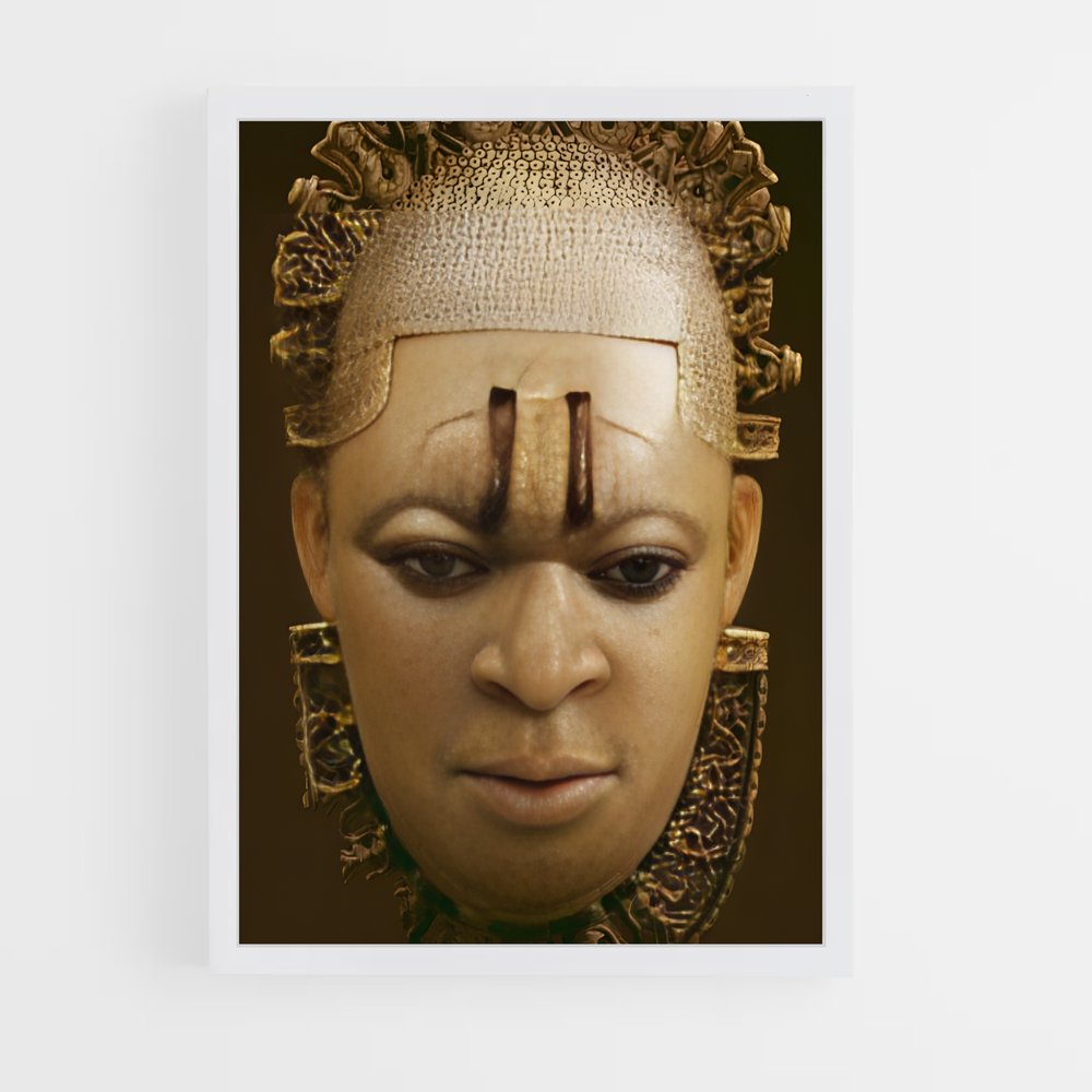 ap-african masks-3 cadre Blanc