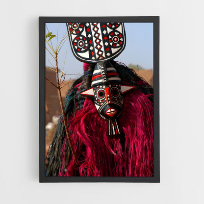 ap-african masks-4 cadre Noir