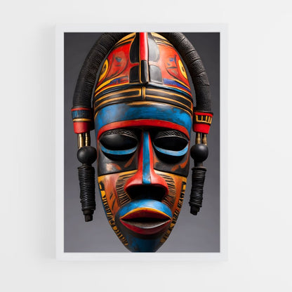 ap-african masks-6 cadre Blanc