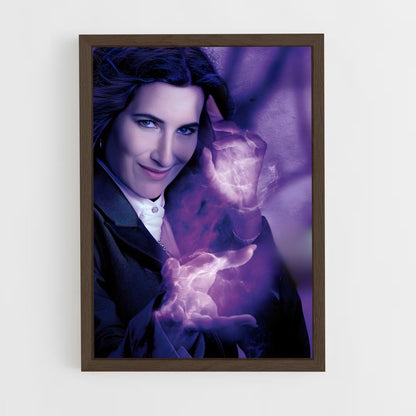 ap-agatha harkness-5 cadre Bois foncé