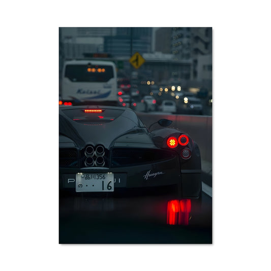 Poster Nuit Éclairante
