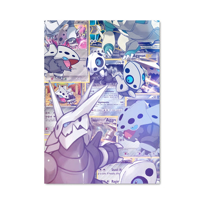 Poster Aggron : Titan de Fer