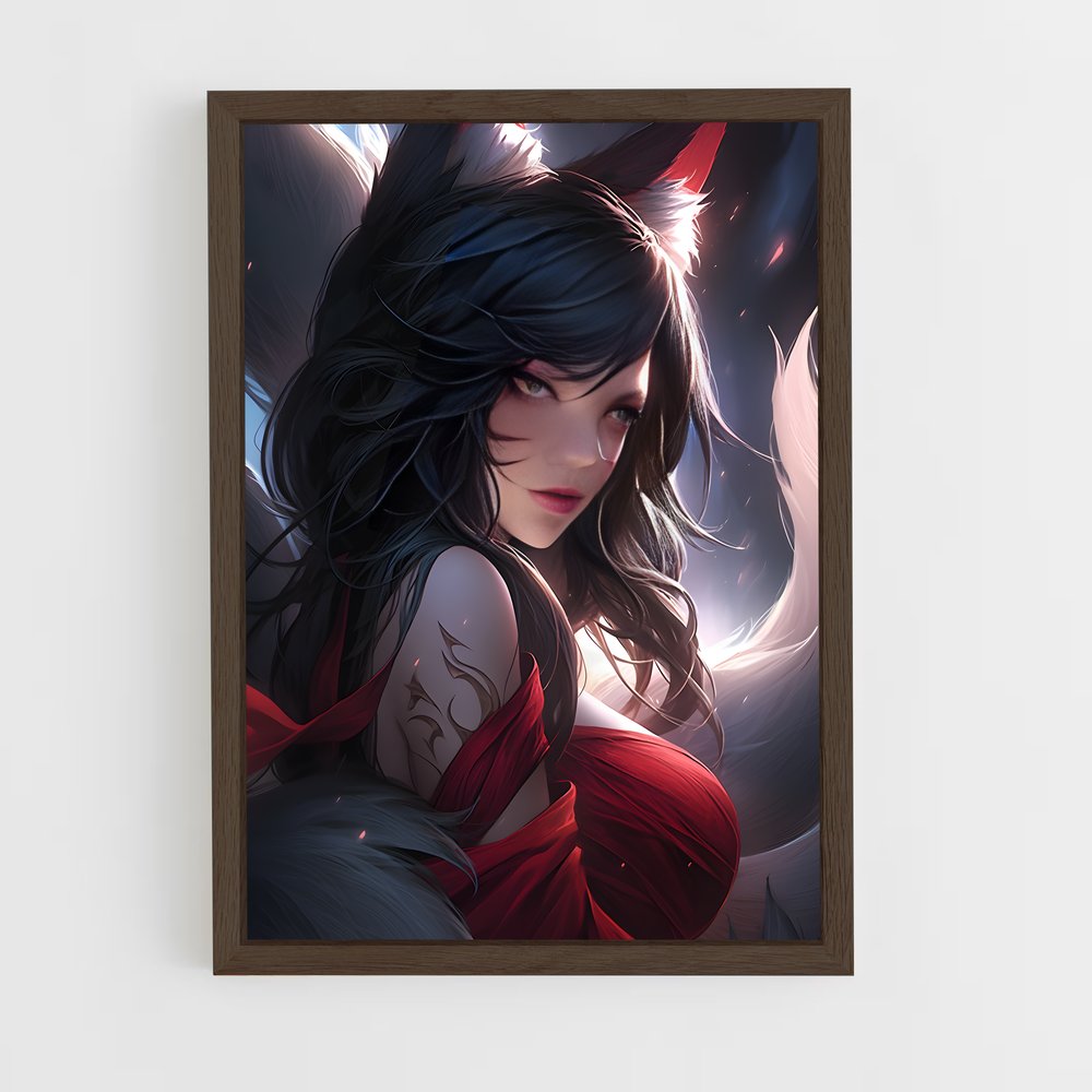 ap-ahri-5 cadre Bois foncé