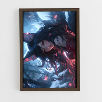 ap-ahri-8 cadre Bois foncé