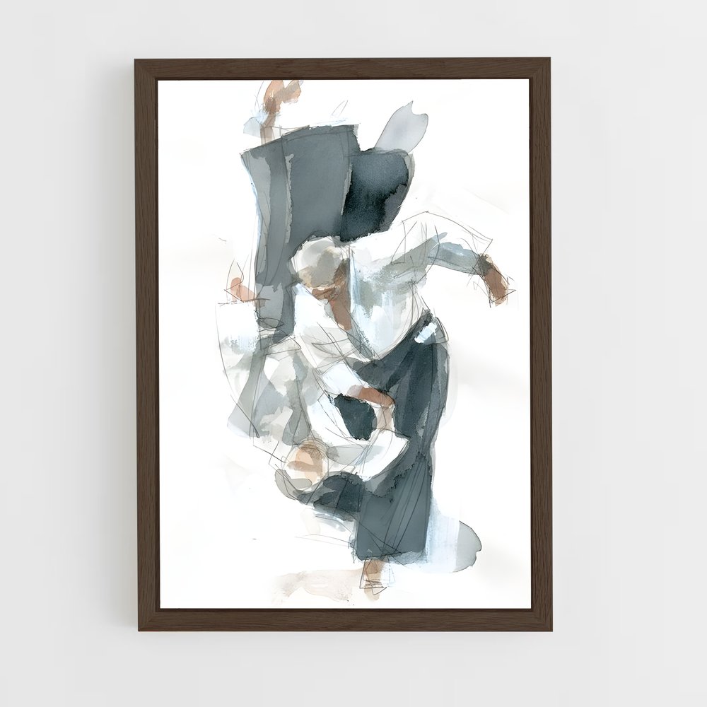 ap-aikido-2 cadre Bois foncé