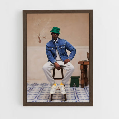 ap-aime leon dore-6 cadre Bois foncé
