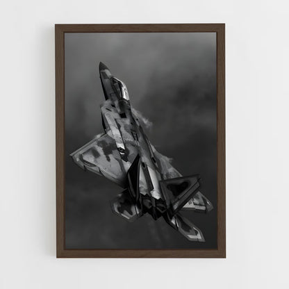 ap-air force pilot-9 cadre Bois foncé