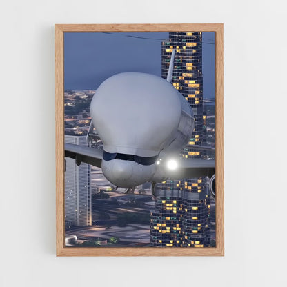 ap-airbus beluga-3 cadre Bois clair