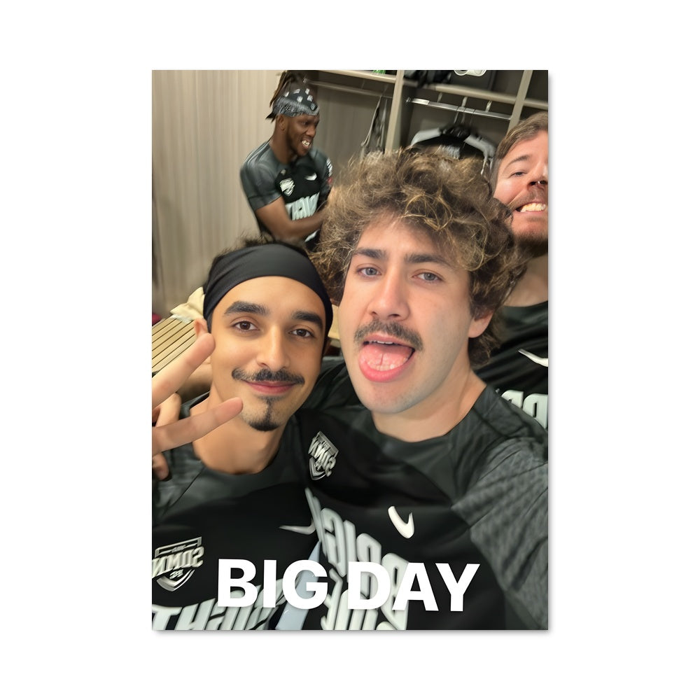 Poster Moustache Mystique