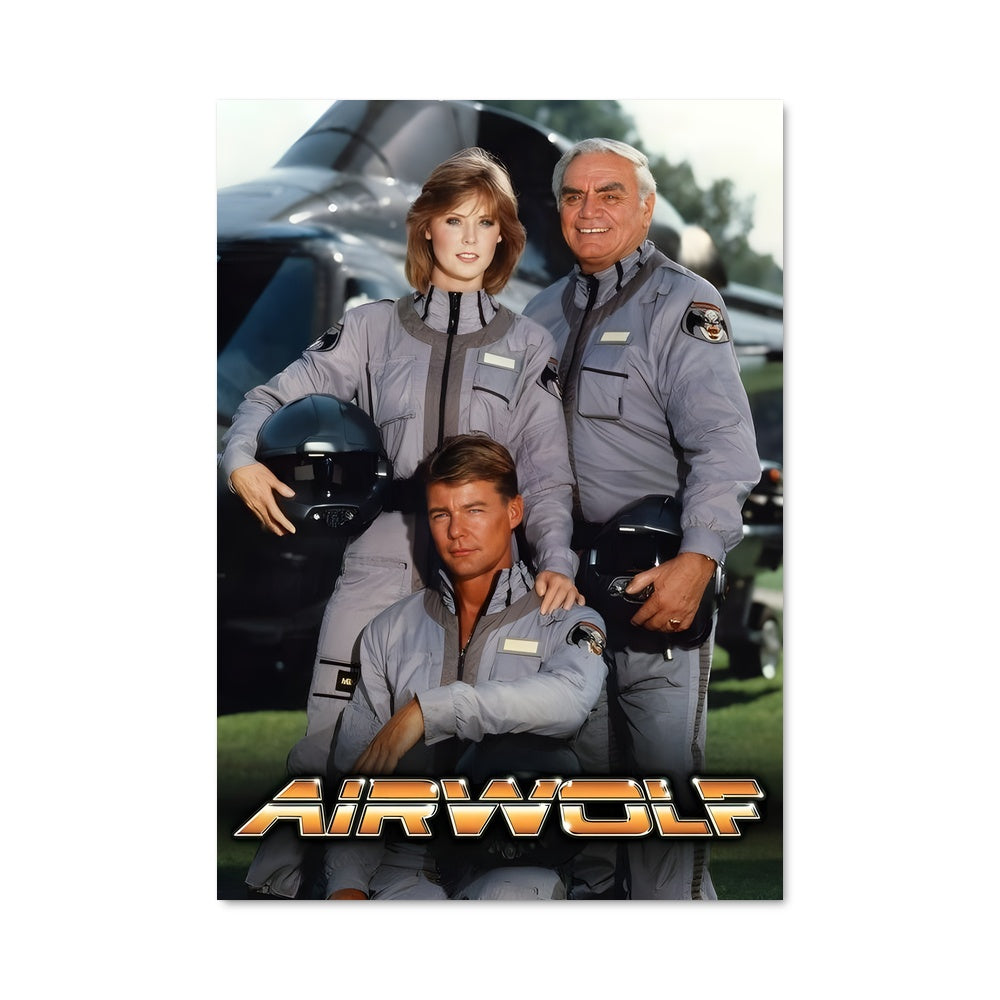 Poster Pilote d'Airwolf
