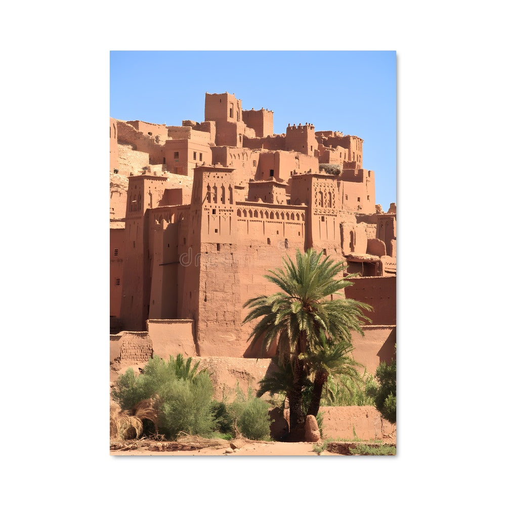 Poster Oasis de L’Atlas