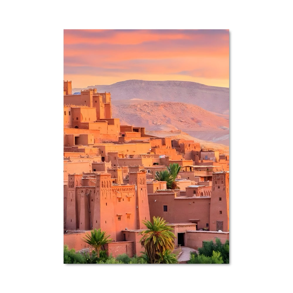 Poster Oasis d'Ait Benhaddou