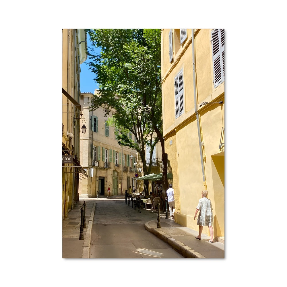 Poster Rue ensoleillée