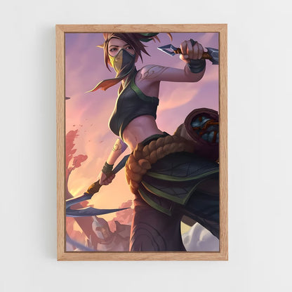 ap-akali-2 cadre Bois clair
