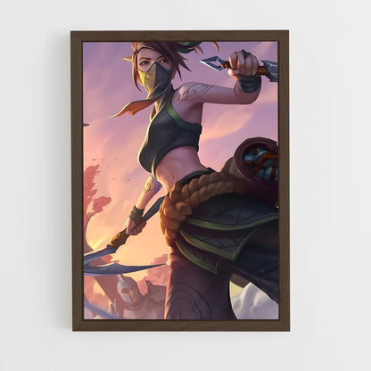 ap-akali-2 cadre Bois foncé