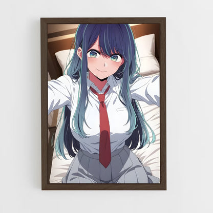 ap-akane kurokawa-6 cadre Bois foncé