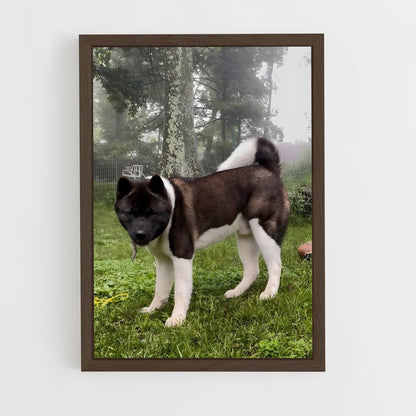 ap-akita-1 cadre Bois foncé