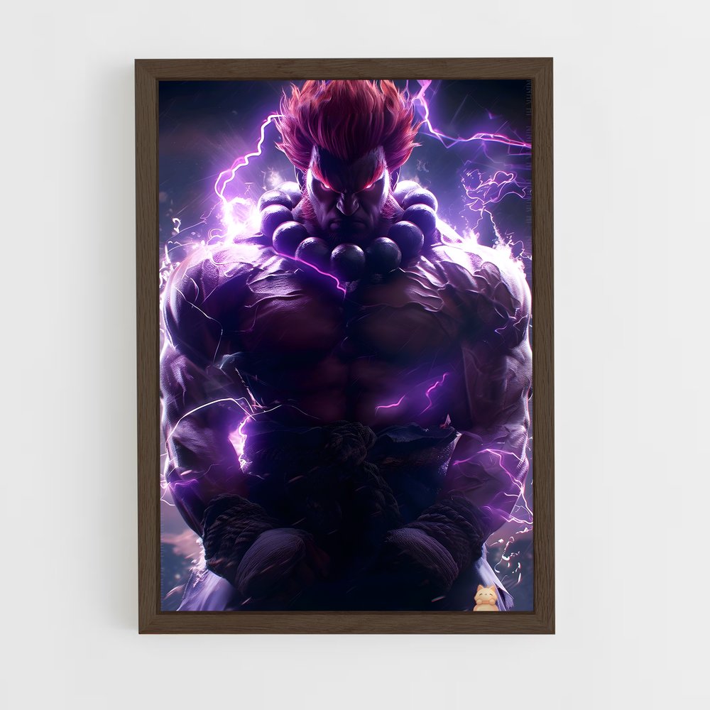 ap-akuma-3 cadre Bois foncé