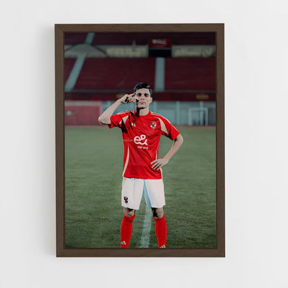 ap-al ahly sc-12 cadre Bois foncé