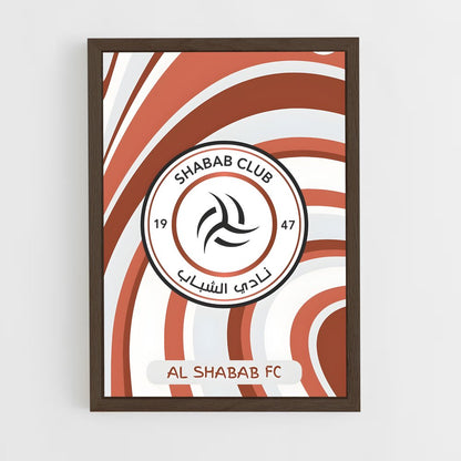 ap-al shabab fc-6 cadre Bois foncé