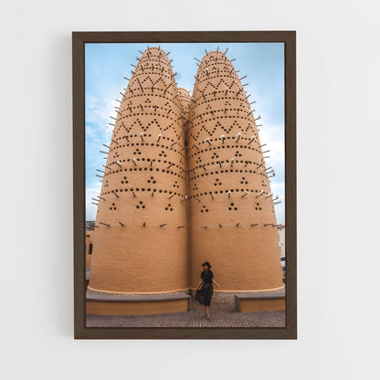 ap-al wakrah-7 cadre Bois foncé