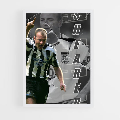 ap-alan shearer-4 cadre Blanc