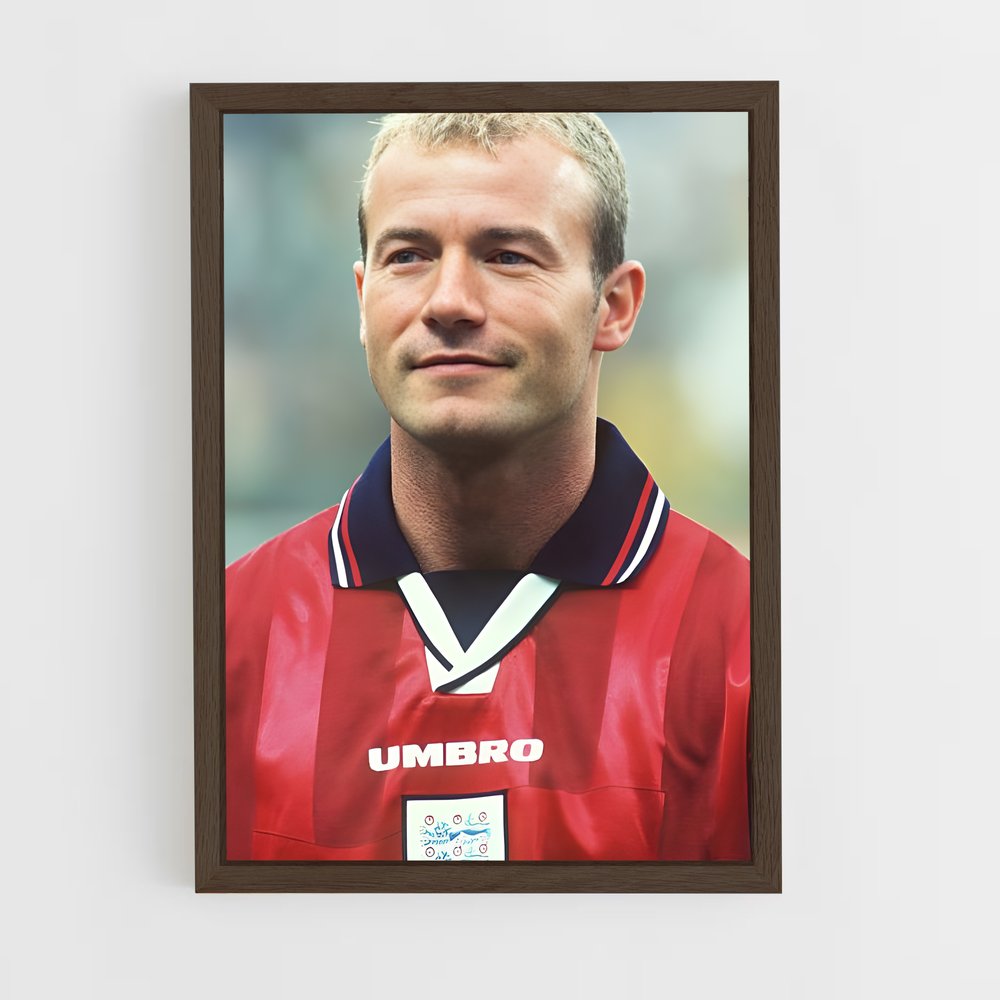 ap-alan shearer-5 cadre Bois foncé