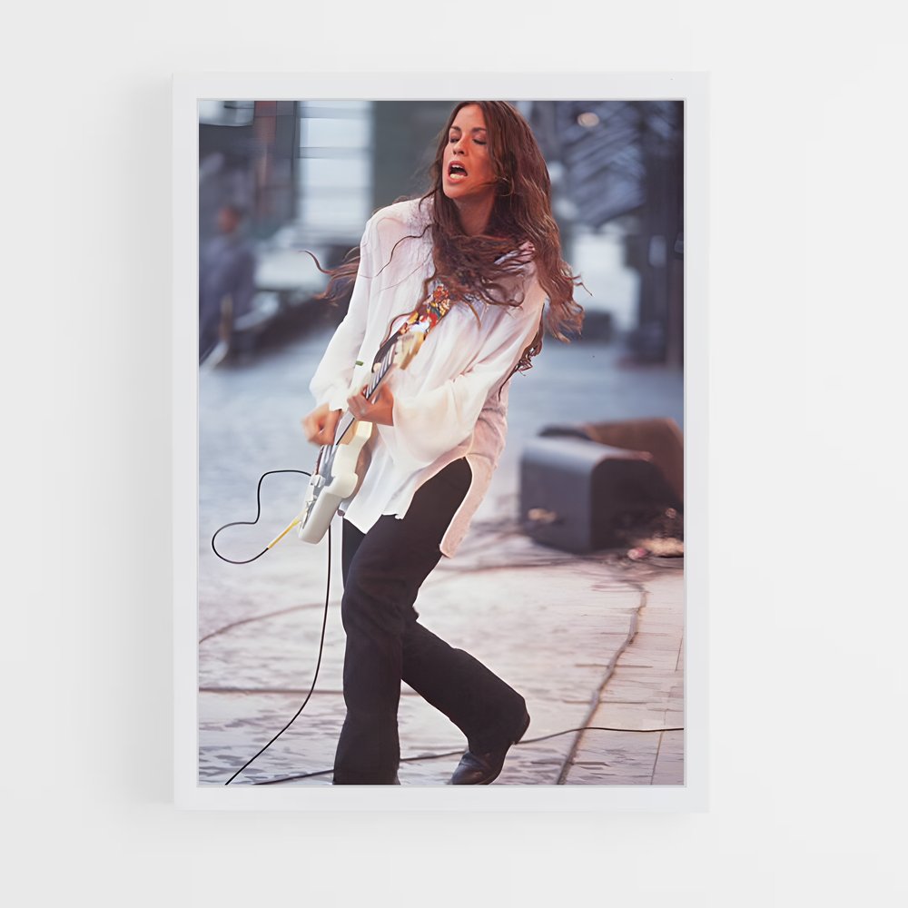 ap-alanis morissette-2 cadre Blanc