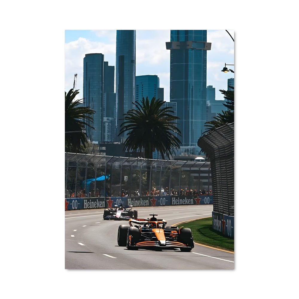 Poster McLaren à Miami