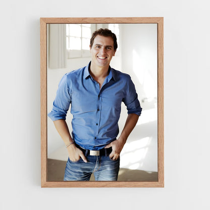 ap-albert rivera-1 cadre Bois clair